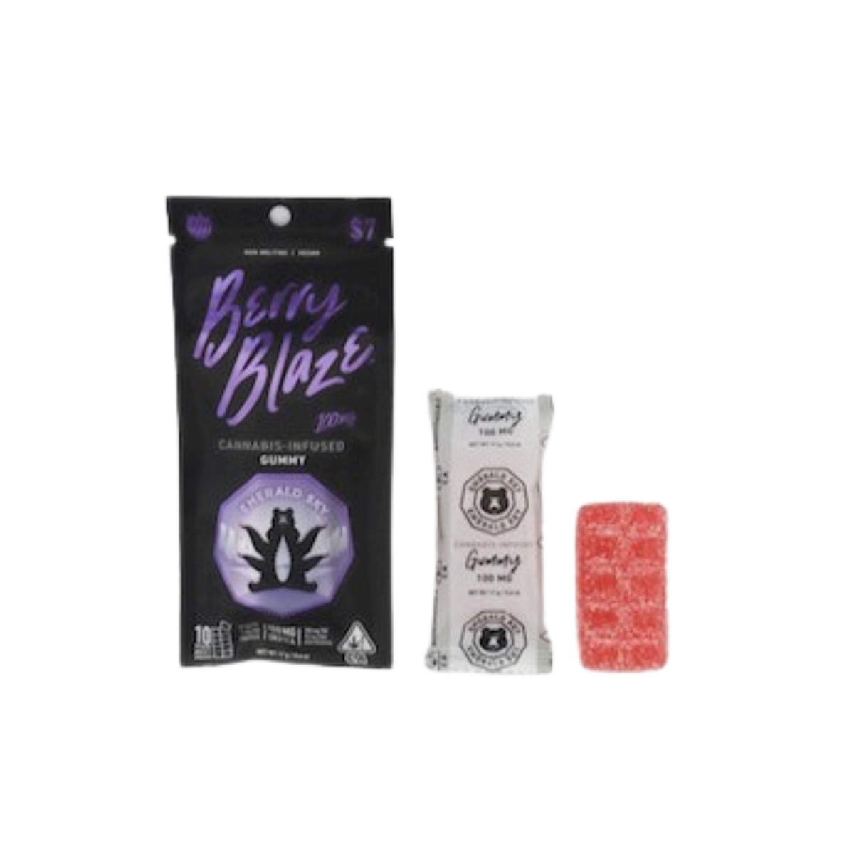 Emerald Sky Gummies - Berry Blaze 100mg: A Sweet, Potent Treat